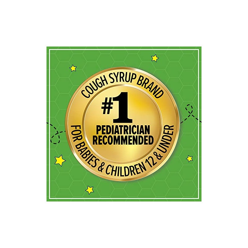 Zarbee's Kids Cough + Mucus Nighttime for Children 2-6 with