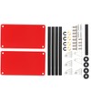 SALALIS Tool Trolley Set, Mini 2 Tier Tool Storage Cart