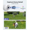 Hugolog 4K Light Bulb Security Cameras Wireless Outdoor-2.4GHz Cameras for