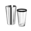 Final Touch Double-Wall Boston Shaker Set - Stainless Steel Mixing
