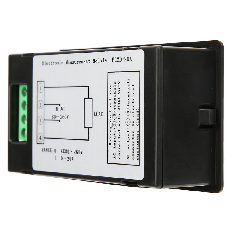 Multi Function Digital Power Meter Voltage Current Electric Quantity Meter