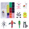 SUNNYCLUE 1 Box DIY 8 Sets Bead Pets Bead Animals