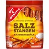 Gut&Günstig Salzstangen Knabbergebäck Knackig & Cross mit Meersalz 3er Pack