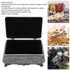 Vintage Jewelry Box Innovative European Style Light Luxury Metal Trinket