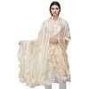 Exotic India Dupatta from Amritsar with Gota Patches and Frill