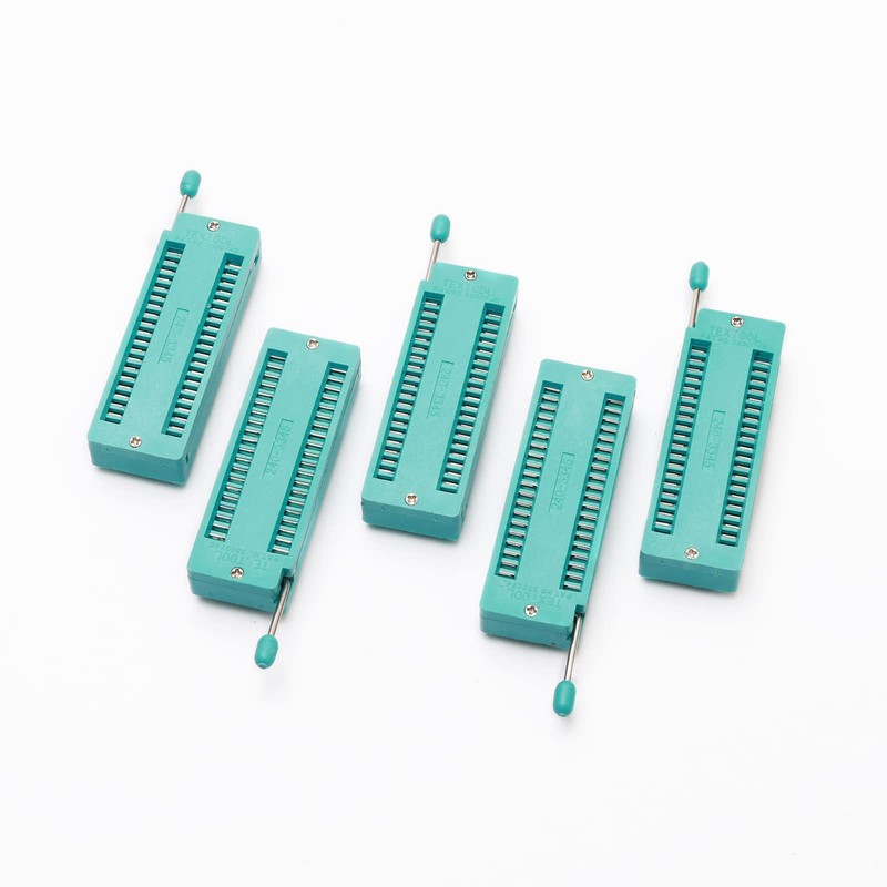 Pxyelec DIP 40 Pin Universal ZIF IC Socket Lock 2.54mm