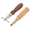 18pcs Leather Craft Working Punch Tools Kit Sewing Stitching Carving