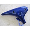 Utopia Ceramic Dark Navy Blue Ocarina Ceramic Alto C -