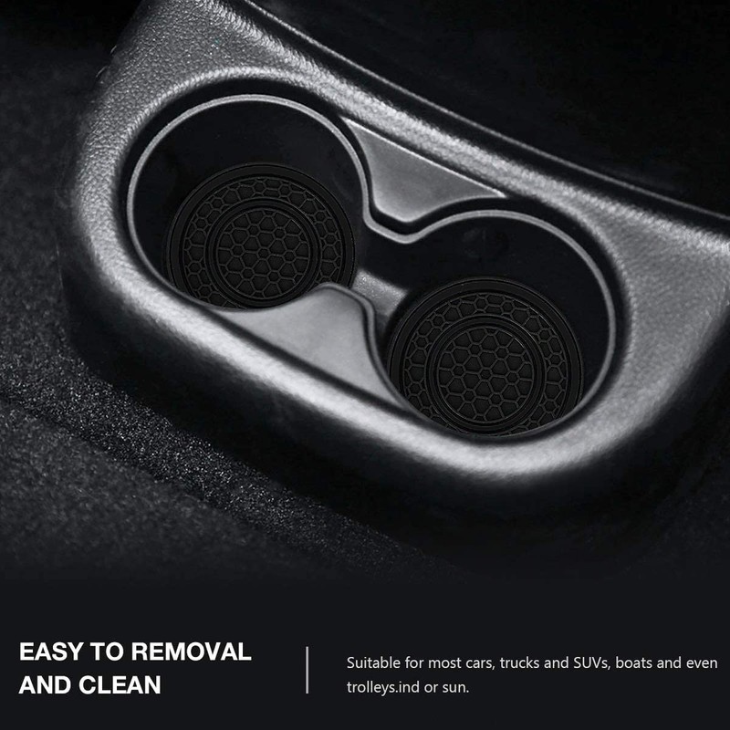 Auprite Non-Slip Anti Dust Mats - 2 Pack 2.75 Inch