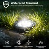 Brightown Solar Lights Outdoor Waterproof, 12 Packs LED In-Ground Solar
