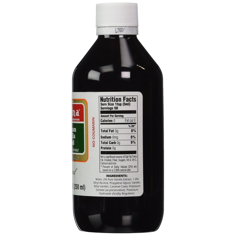 Molina Vanilla-Mexican Vanilla 250ml (2 Bottles)