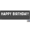 Cohas Blank Happy Birthday Banner includes 16 by 52 Inch