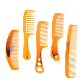 Healeved 5pcs Professional Hair Comb Set Static Durable Styling Combs for Men and Women Bulk Hair Picks