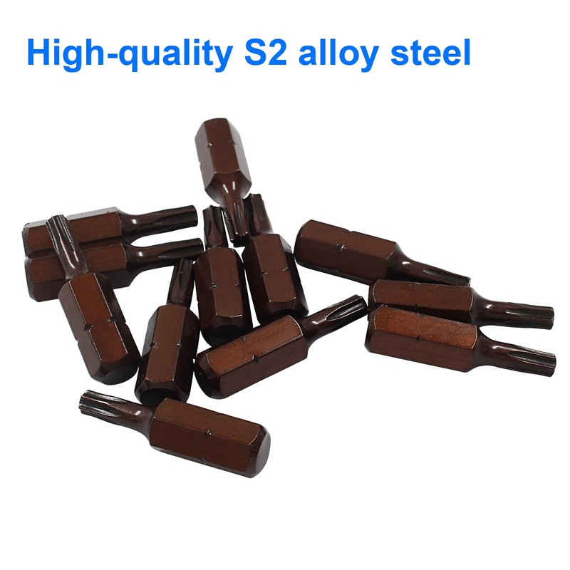 Bivethoi TT15 Torx Impact Screwdriver Bit Set, 1/4" Magnetic Phillips