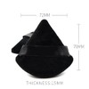 Esponjas Maquillaje Velour Triangular Piezas Puffs Polvo Suelto Base Cosmética