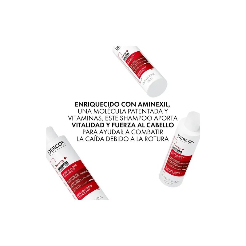 Shampoo Estimulante Vichy Dercos Anticaída 200 Ml
