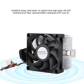 Goshyda Computer Fan, CPU Cooler Silent Chassis Cooler Fan, 12V Hydraulic Bearing 2200RPM High Speed 7015, for AM2 AM3 AM3+ FM1 FM2 FM2+