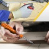 CAASFOOY Deep Hole Marker Pencil.Construction Site Carpenters Pencil Set Metal