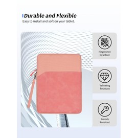 Tablet Sleeve for Remarkable Paper Pro 2024 e-Reader 11.8-inch，360 Protective Bag Carrying Case Water-Resistant，Pink.