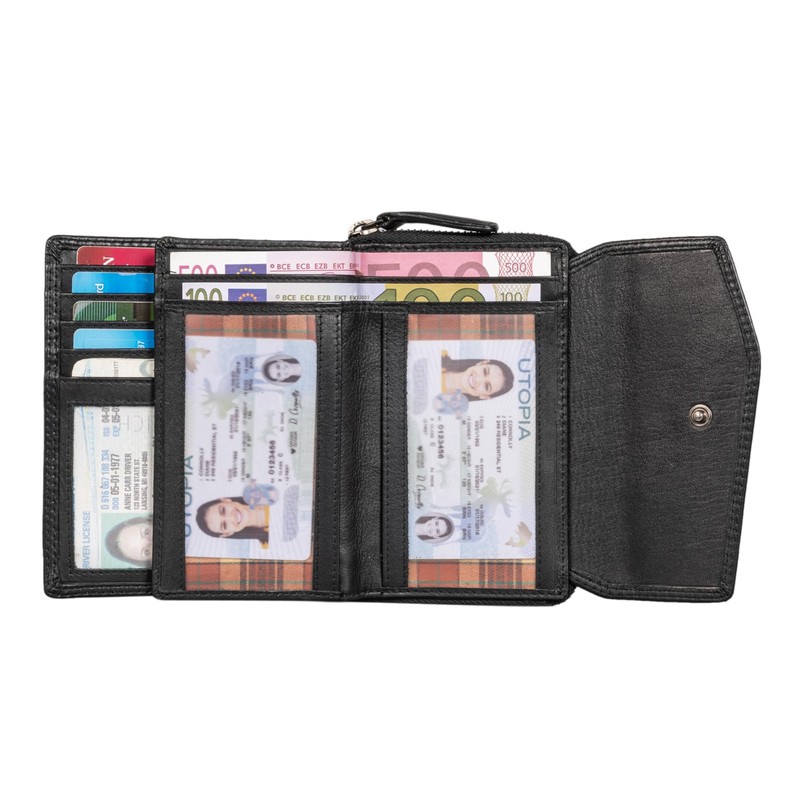 STILORD 'Lark' Small Ladie's Purse with Card Holder Coin Purse