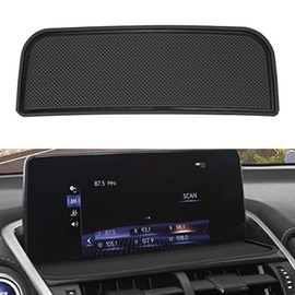 INTGET Dash Dashboard Mat for Lexus NX300 NX300h NX200 Accessories 2018 2019 2020 2021 Premium Custom Interior Non-Slip Anti Dust Dashboard Insert Liner Pad Rubber Mat (Black)