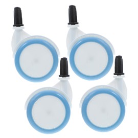 Totority 4pcs Replacement Wheels for Strollers and Walkers Easy Installation for Models for Playpens and Repairing Use