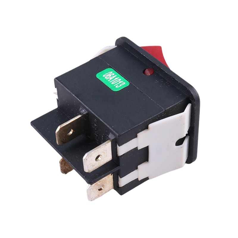 DVPARTS Push Button HY12-9-4 On/Off Rocker Switch 4 Pin IP55
