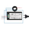 PEACEFAIR PZEM-061 LCD Voltage Current Power Energy Meter Voltmeter Ammeter