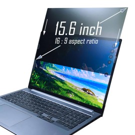 SUBDUEDLT 15.6 inch Privacy Screen Filter, Protecting Your Privacy And Decrease Eye Fatigue, Anti-blue Light, Aspect Ratio Of 16:9 (Width & Height: 345mm & 195mm)