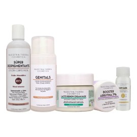 Kit Loción Súper Despigmentante 20% + Genitals + Lacto Renew Momento de aplicación Noche Tipo de piel Todo tipo de piel