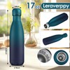 Leraverppy 17oz Cola-Bottle Shaped Stainless Steel Leak-proof Water Bottle,Double Wall