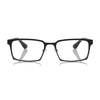 eyebobs Protractor Unisex Premium Readers, Gunmetal Stainless Steel Front with