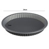 Harlams Quiche Pan 24cm, Non-Stick Tart Tin, Flan Tins with