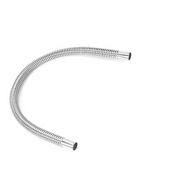 QISF 2.5CM/1Inch Inner 60CM Stainless Steel Parking Air Heater Exhaust Pipe Fuel Tank Diesel Gas Vent Hose
