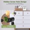 Anobeyi Door Hasp Latch, 90 Degree Padlock Hasp Lock, 304