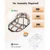 XQXA Hat Washer Cage - No Assembly Needed Hat Cleaner