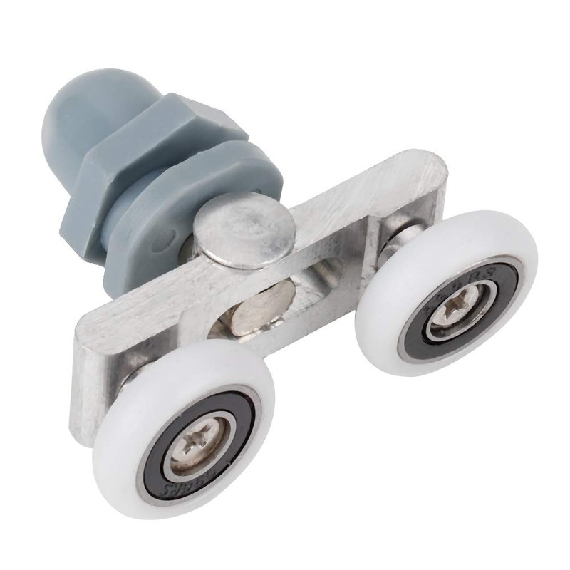 Shower Door Rollers 4pcs Top + 4pcs Bottom Double Wheel
