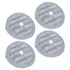 4PCS Fiber Mopping Pads High Strength Mop Cleaning Cloth Replacement