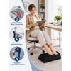 Memory Foam Under Desk Footrest – Ergonomic Leg Elevation Pillow