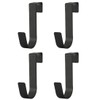 SGERUFZ Set of 4 Door Hooks for Hanging, Stainless Steel