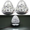 Rikopin Side Marker Lamp with Shoulder Light 12V/24V Clear Lens