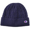 Champion 492-0142 Knit Cap, Boa Back, navy