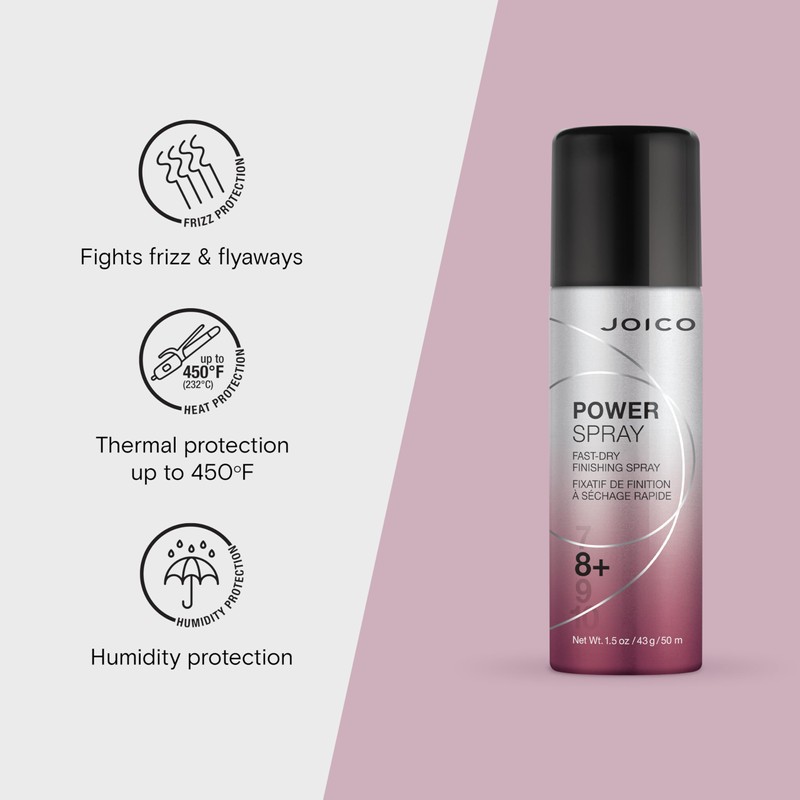 Joico Power Spray Fast-Dry Finishing Spray | For Most Hair
