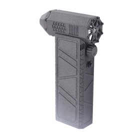 Portable Air Blower, Aluminum Alloy Stepless Speed Adjustable Cordless Electric Air Duster Mini High Temperature Resistant 200000RPM for Outdoor