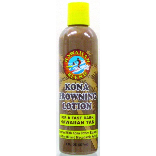 Hawaiian Blend Kona Browning Lotion 8 oz.