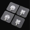 Attachable hook wall mount multi-purpose transparent wall hook multi-purpose attachment hook attachment hook / 부착식후크 벽걸이 다용도 투명벽걸이후크 다용도부착후크 부착후크