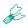 100pcs Small Binder Clips Multipurpose Innovative Little Bear Shape Strong