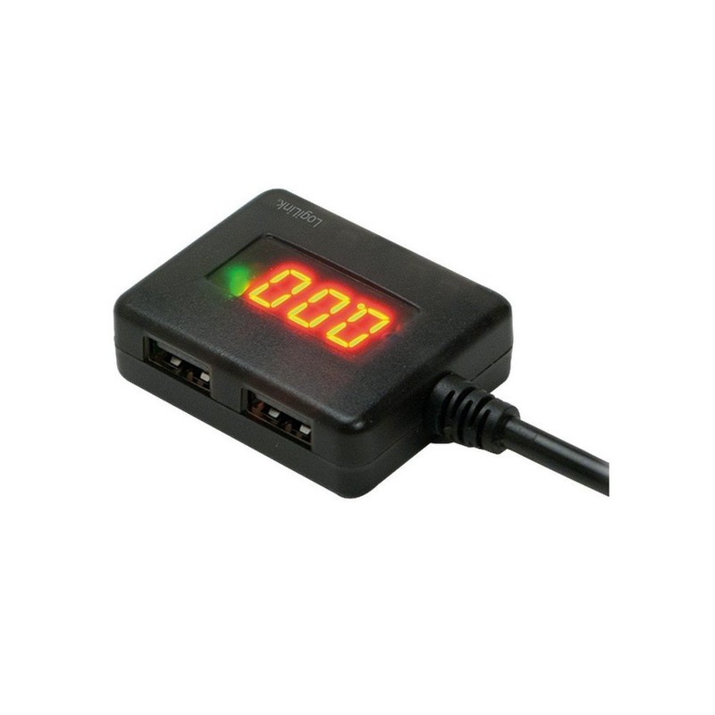 LogiLink PA0068 Power Meter, 4 x USB