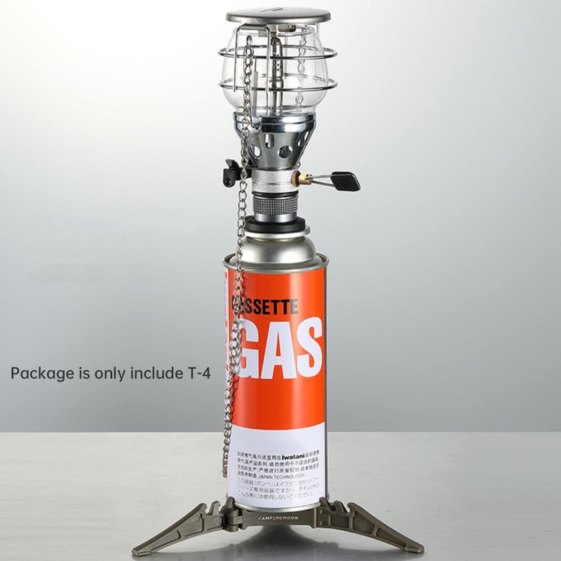 Campingmoon Camping Gas Lantern Portable Gas Lamp Piezo Ignition with