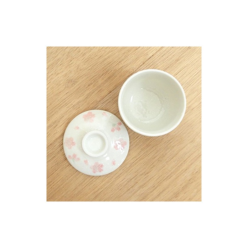 22a198-21 Chawan Steamed Dish, Sakura Sakura Steamed Bowl, Commercial Use,